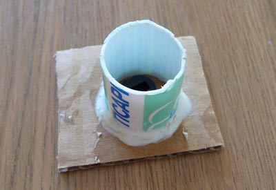 Опалубка для отливки силиконовой формы для изготовления копии пластиковой детали