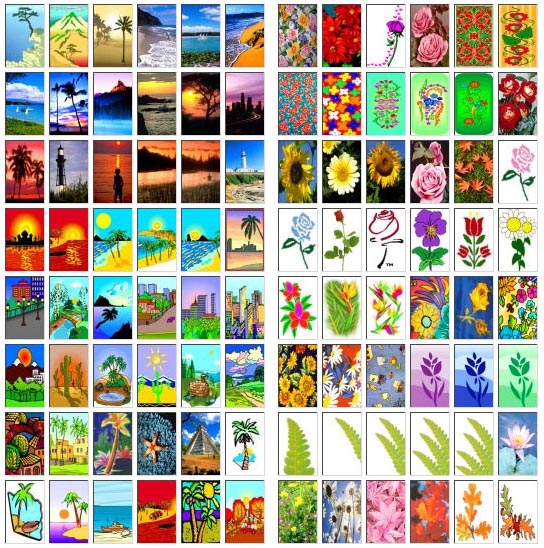 Печать на ногтях. Картинки